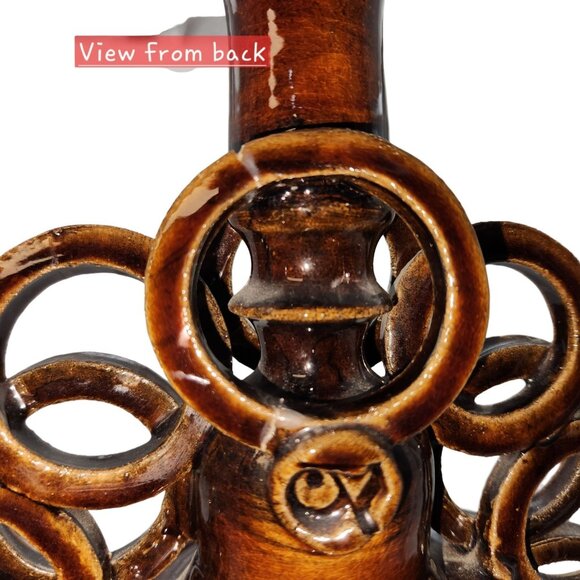 Bjorn Wiinblad Pottery Candle Holder Juggler Vintage Denmark **Repaired READ** - Picture 9 of 9